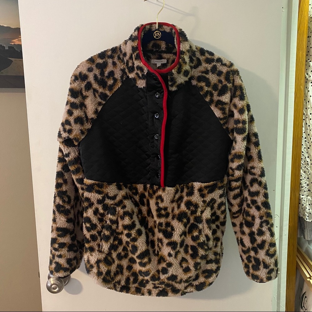 Cheetah Print Sherpa